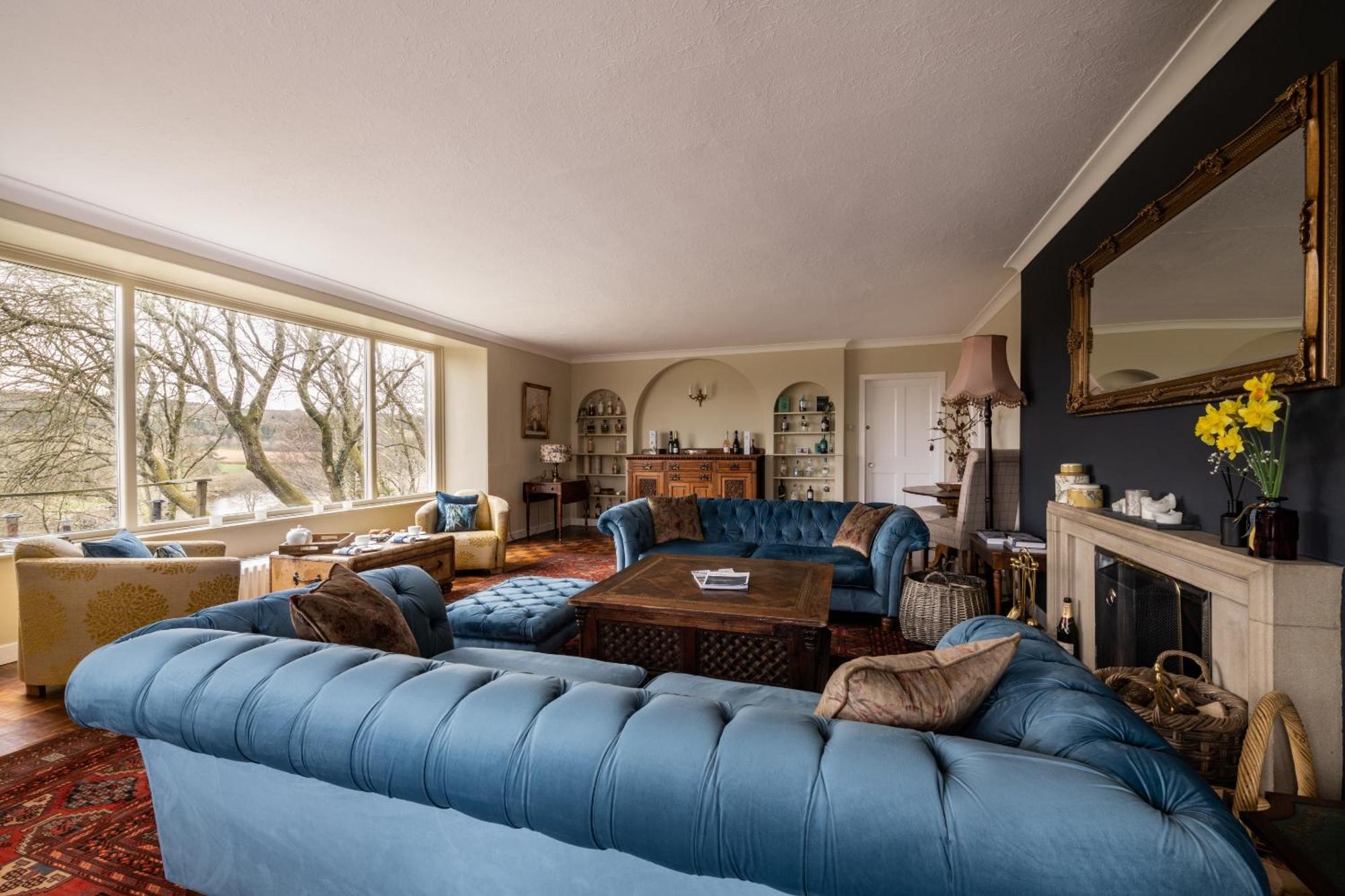 Nithbank Country Estate 5 Star GOLD Bed and Breakfast Thornhill  Exterior foto