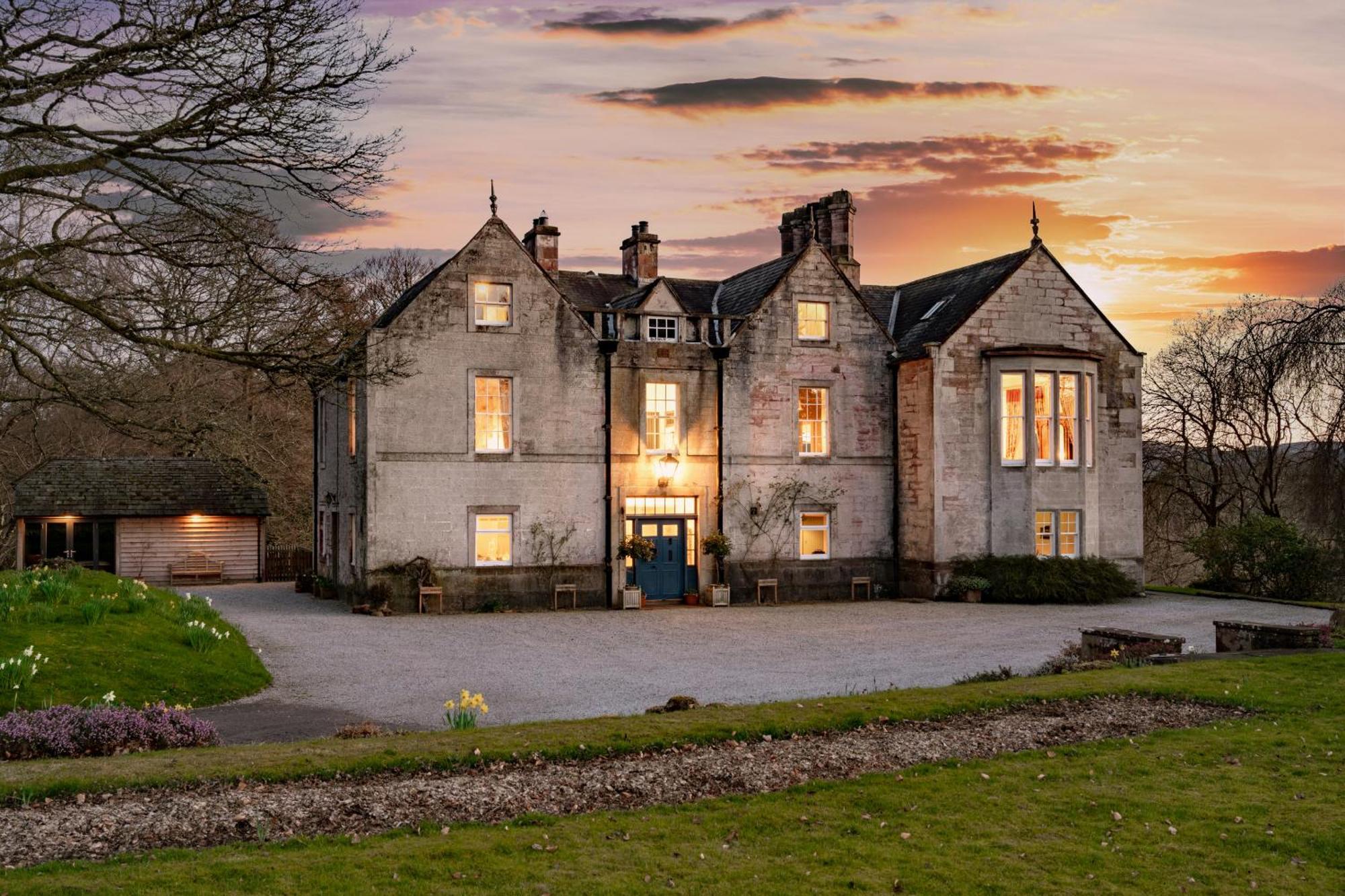 Nithbank Country Estate 5 Star GOLD Bed and Breakfast Thornhill  Exterior foto