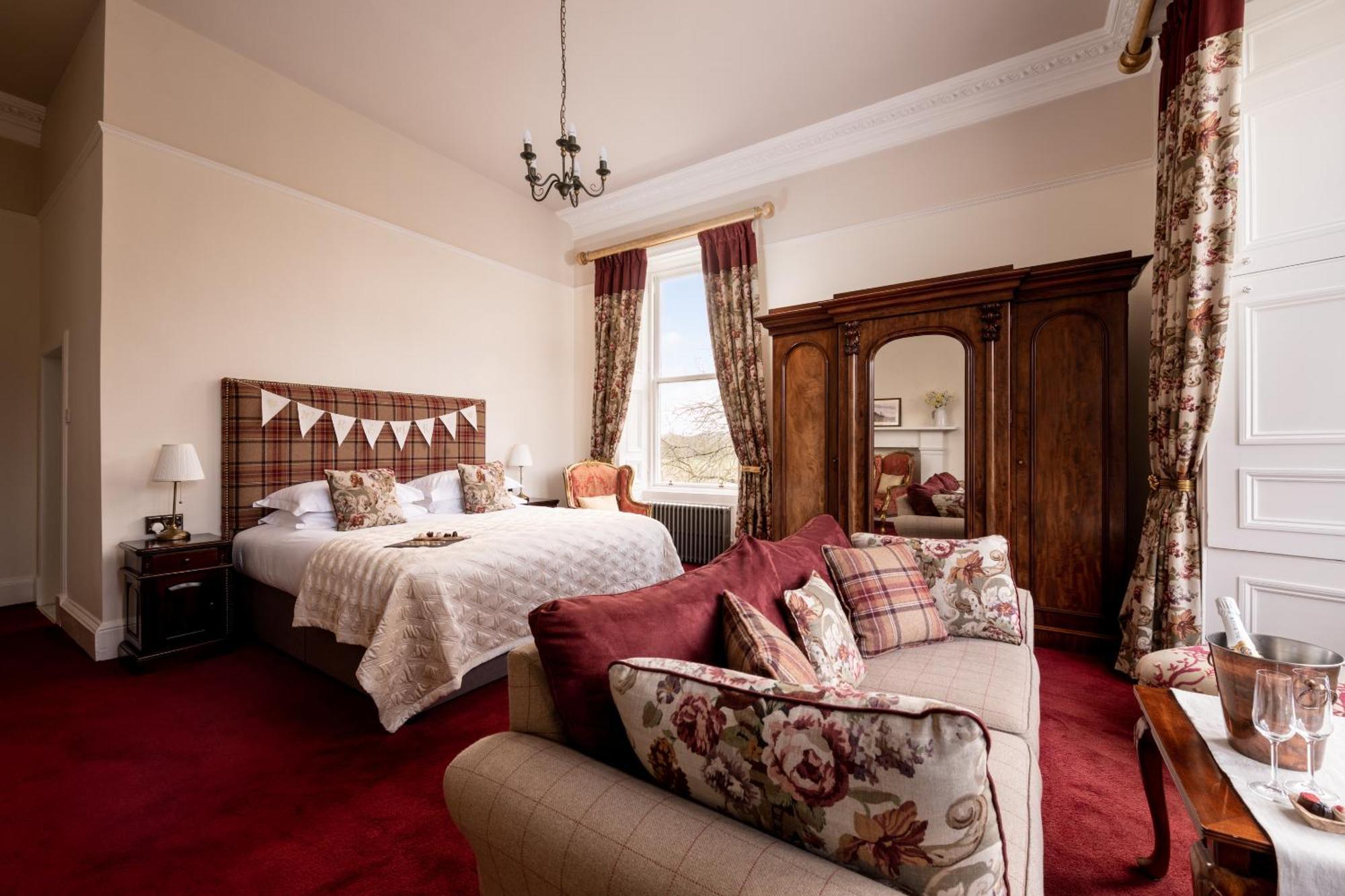 Nithbank Country Estate 5 Star GOLD Bed and Breakfast Thornhill  Exterior foto