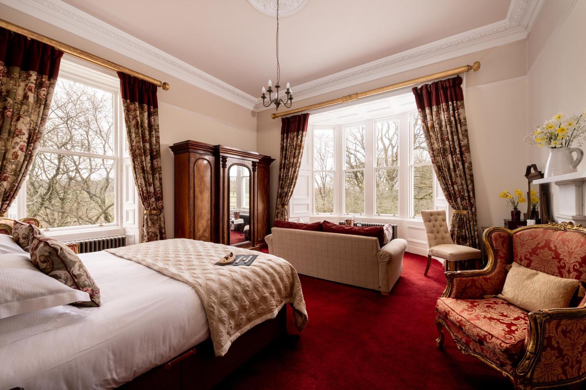 Nithbank Country Estate 5 Star GOLD Bed and Breakfast Thornhill  Exterior foto